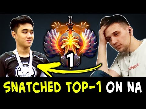 Snatched TOP-1 from Arteezy — Abed on NA server