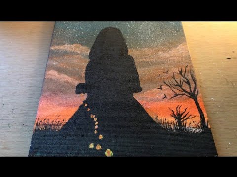 Light and Hope Acrylic Painting