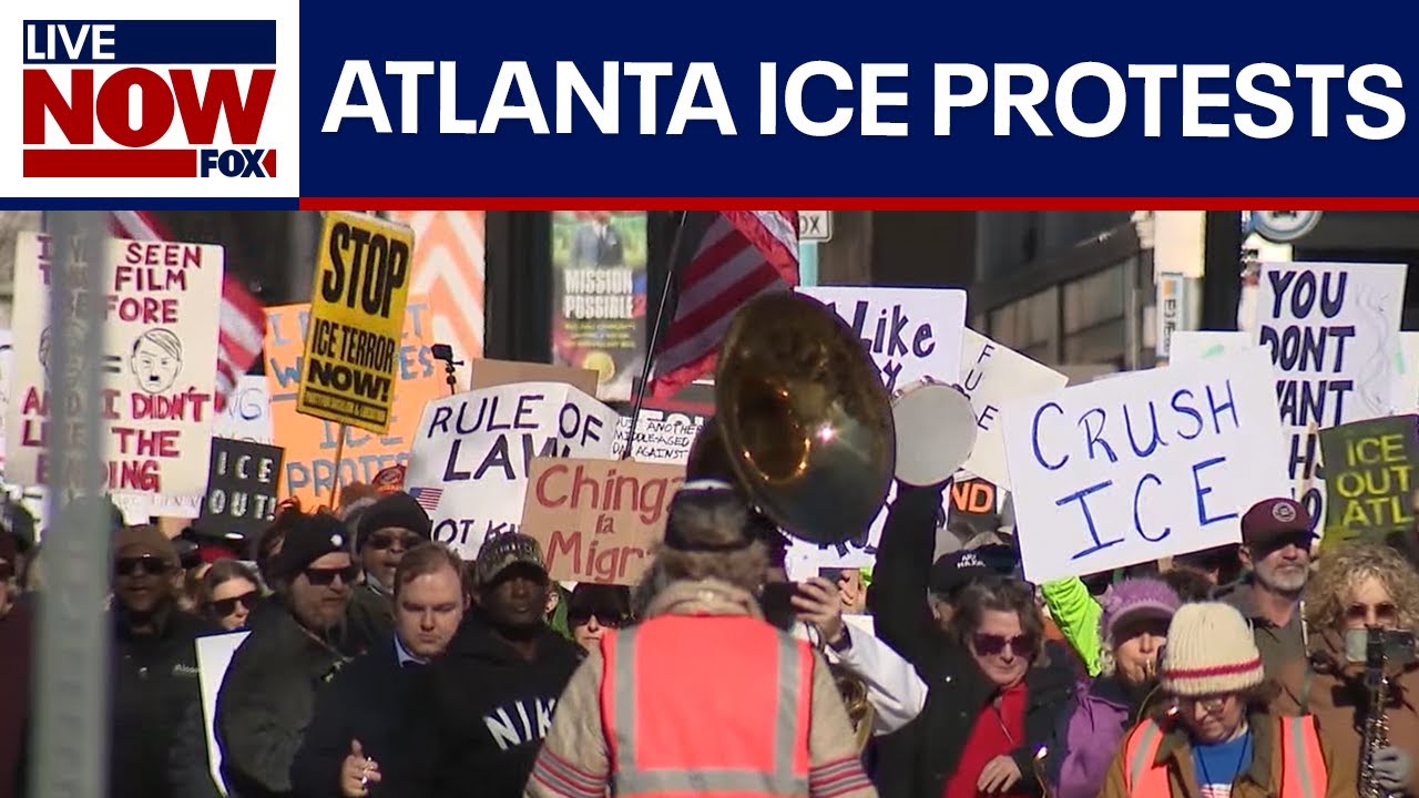 Atlanta protests grow after deadly Minneapolis ICE shooting