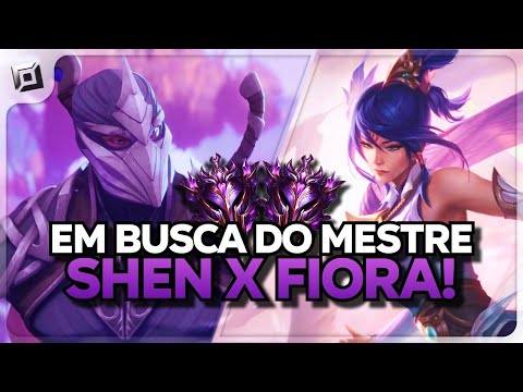 SHEN X FIORA como *STOMPAR* essa lane! 🔥 [Episódio 3]