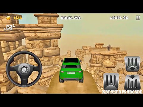 Mountain Climb 4x4 Offroad Car Simulator: Green Suv Driving Random Stages - Android GamePlay 3D