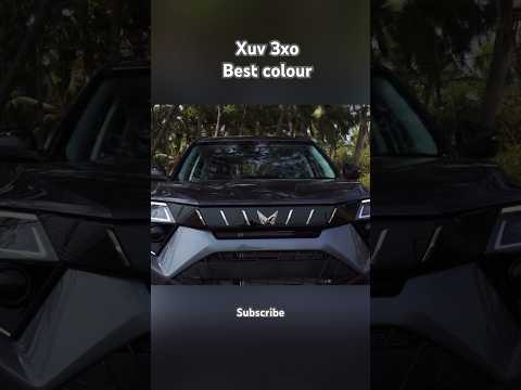 Mahindra Xuv 3xo galaxy grey(the best colour)