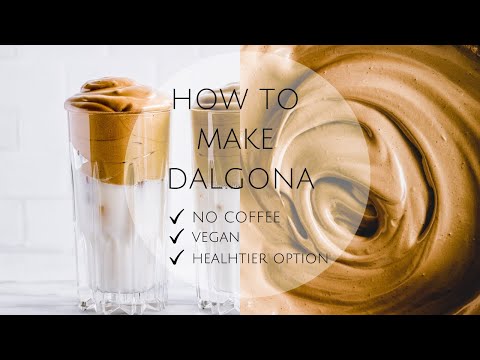 NO COFFEE DALGONA | VEGAN & NO REFINED SUGAR