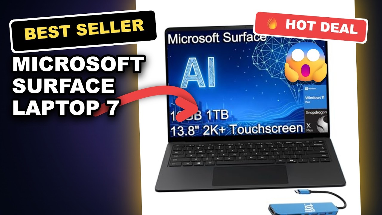 Microsoft Surface Laptop 7 Tested: Best Business Laptop for Remote Work 2024? review video
