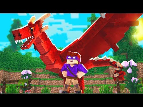 Minecraft: DRAGÃO DE FOGO FICOU GIGANTE!!! #19 - DRAGÕES ‹ DONAT3LO ›