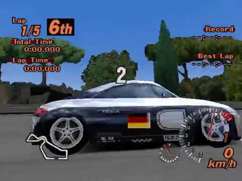 Gran Turismo 2: Gran Turismo All Stars - Audi TT LM Edition (R) - Rome Circuit Full Course