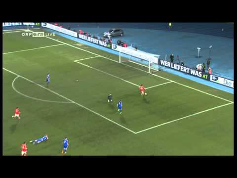 Österreich : Färöer  22.03.2013 2:0 Philipp Hosiner