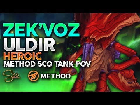 Heroic Zek'voz - Uldir - Method Sco Brewmaster Monk Tank POV
