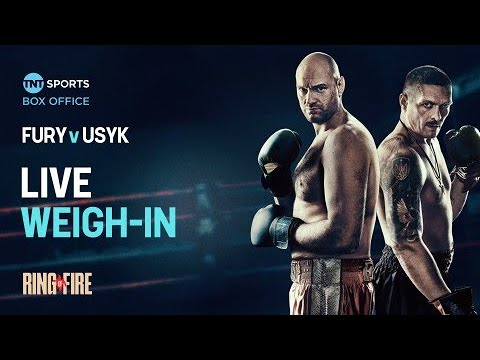 LIVE 🥊 Tyson Fury v Oleksandr Usyk | Weigh-In 🏆 🇸🇦