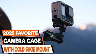 GoPro Cage with Cold Shoe: The ULTIMATE Vlogging & Pro Mod for Your HERO! (Mic & Light Mounts!)
