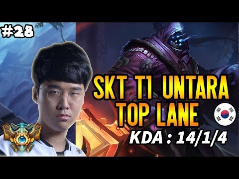 SKT T1 Untara with JAX - Destroying KR challenger - Season 8