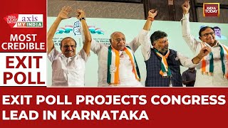 Exit Poll Projects Congress Lead In Karnataka | &#39;Cong Edging Out BJP In Karnataka&#39;: Exit Poll
