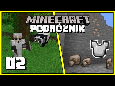 Minecraft Podróżnik #002 - żelazna zbroja, wiadro z lawą i nowe zasady? | Minecraft 1.19.4 Survival