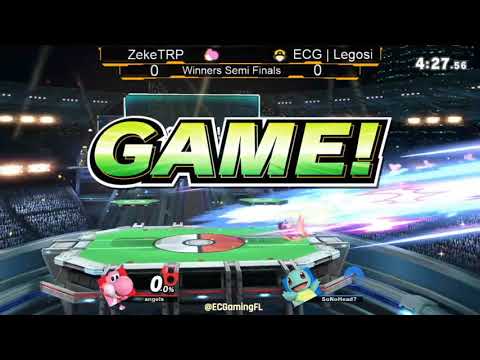 ECG Weekly 2/22/2020 - WSF - ZekeTRP(Yoshi) Vs ECG | Legosi(Pokemon Trainer) - SSBU