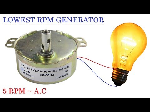 Free Energy 2018 - 220v AC Generator upto 400v