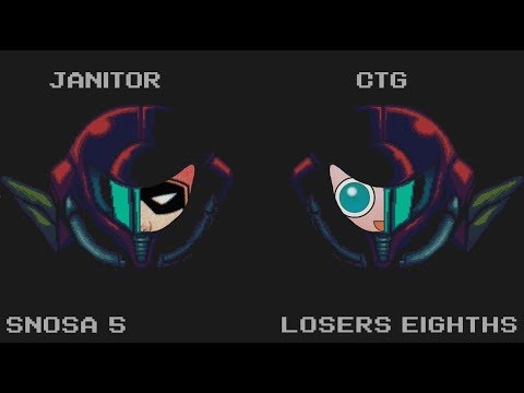 SNOSA 5 - Janitor (Falcon) Vs. CTG (Jigglypuff) Super Smash Bros. Losers Top 8