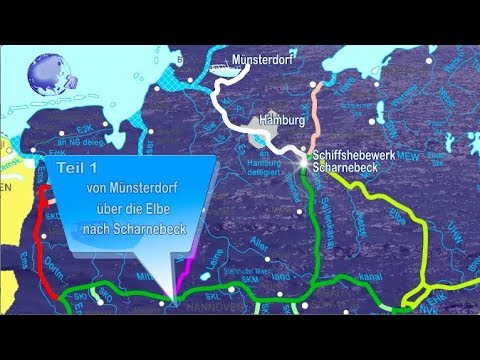 Teil 1 Auf großer Fahrt nach Amsterdam 2019 - der Start über die Elbe bis zum Elbe-Seiten-Kanal