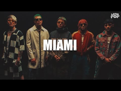 CNCO, Beéle - Miami  (Letra)