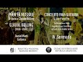 POUR LA MUSIQUE - Tributo a Claude Bolling - Concierto para Guitarra - IV - SERENADE