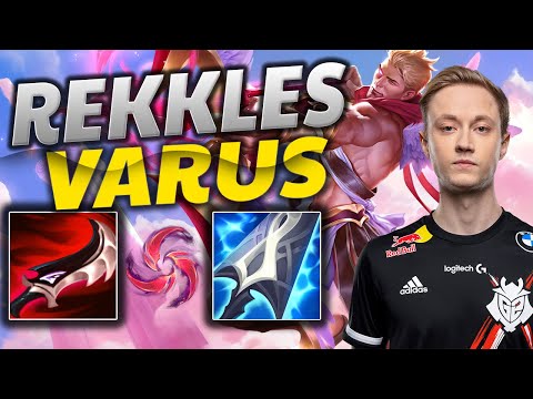 G2 REKKLES VARUS ADC GAMEPLAY + [LIVE STREAMING] | Patch 11.13 / Season 11 #LeagueofLegends