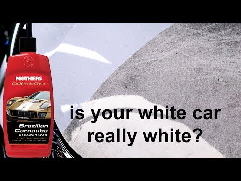 How to Restore your Car Paint : Mothers Brazilian Carnauba Cleaner Wax
