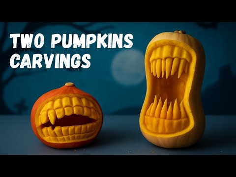 How to Sculpt Original Pumpkins for Halloween — Simple but Stunning!