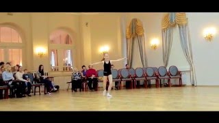 Куприна Ярославна , пост."Бабочка", хореография  К.Кейхеля ( Александровская школа танцев 2015)