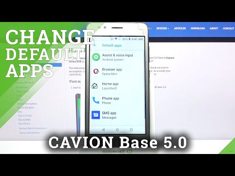 CAVION Base 5.0 and Default Apps - Change Programs Settings