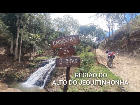 VIAJANDO DE MOTO , PELAS ESTRADAS RURAIS DE MINAS | CACHOEIRA DE GURITAS ,EM SERRA AZUL DE MINAS MG