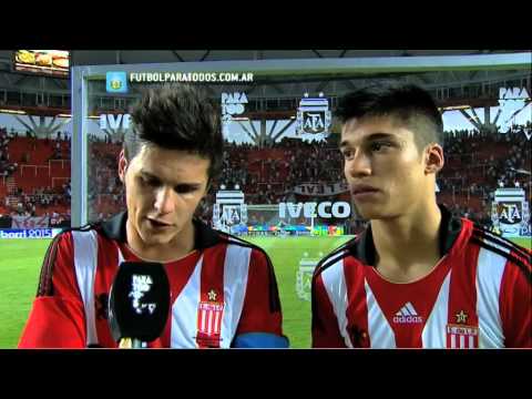 Carrillo: "Había que recuperarse". Estudiantes LP 4 - Tigre 2. Fecha 19. Primera División 2014. FPT