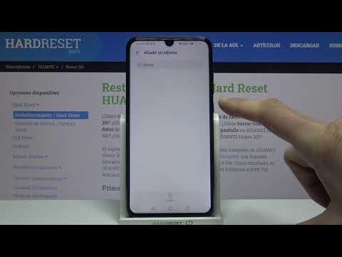 Cómo cambiar idioma en HUAWEI Honor 20i - configurar idioma, cambiar idioma del celular