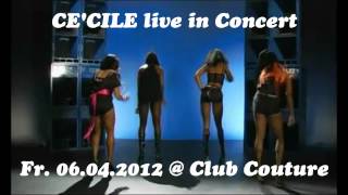 CECILE Live in Concert @ Club Couture (Vienna) Fr. 06.04.2012