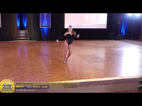 WSS19 - Yaiza Melero Pro Open Solo Ladies Shines Bachata World Champion