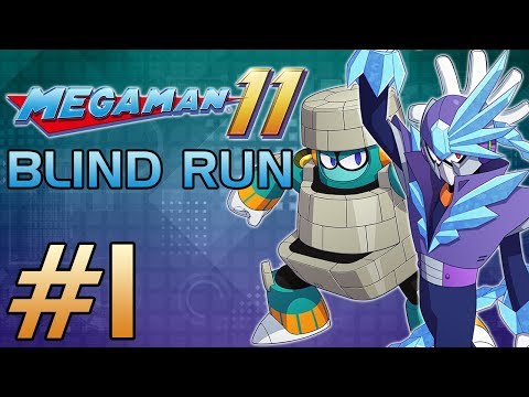 Mega Man 11 [Blind Run] - Part 1: Nobody Blocks Block Man! (Vs. Block & Tundra Man)