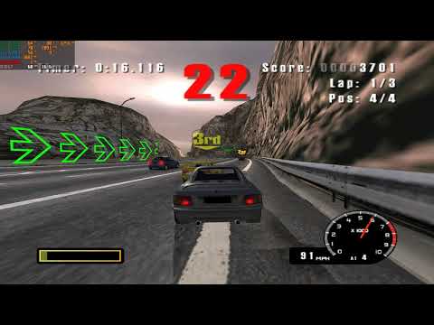 Burnout Walkthrough Part 11 - "Twilight GP - Rush Hour" [2160p60]