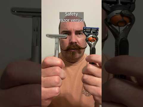 Safety Razor vs Cartridge Razor #shorts