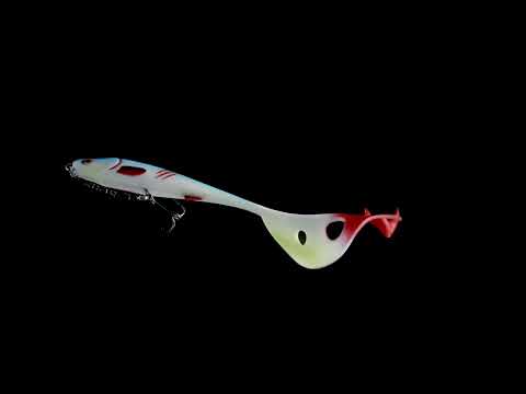 MIKADO - nástraha - sicario pike tail 18cm/spotted bullhead - 2 ks