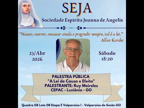 "A Lei de Causa e Efeito" - Ruy Meireles (CEPAC | Luziânia GO)