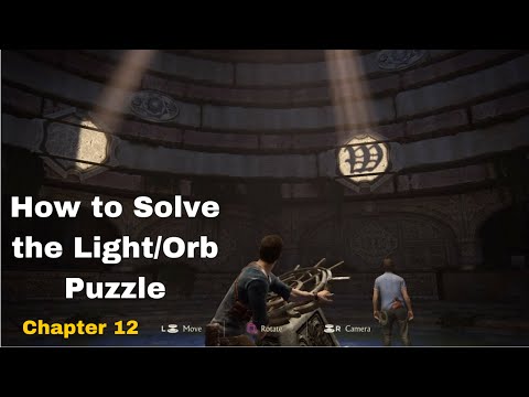 Uncharted 4 - How to Solve the Light/Orb Puzzle (Chapter 12)