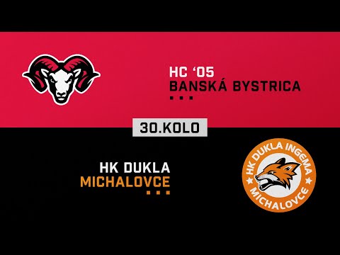 30.kolo HC 05 Banská Bystrica - Dukla Michalovce HIGHLIGHTS