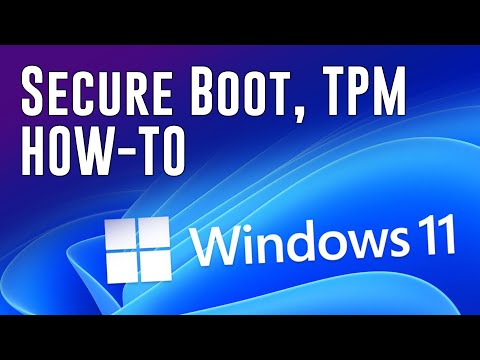 Enable Secure Boot & TPM for Windows 11: BIOS How To Guide!