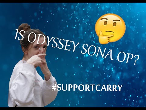 peridotsun: ODYSSEY SONA IS BUSTED?!