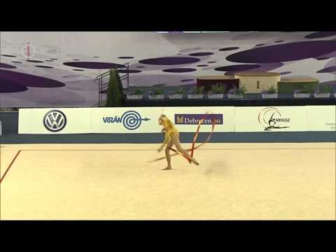 Kis Alexandra - Szalag gyakorlat (2014-03-15)