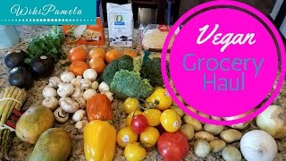 Vegan grocery haul