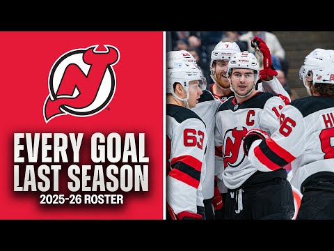 EVERY GOAL last season from the 2025-26 NEW JERSEY DEVILS 👹 #32in32