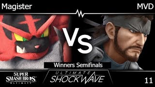 USW 11 - HNTI | Magister (Incineroar) vs WBG | MVD (Snake) Winners Semifinals - SSBU