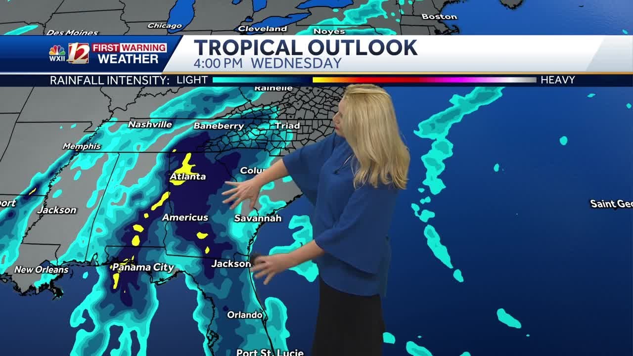 Tropical Depression May Impact the Southeast Next Week