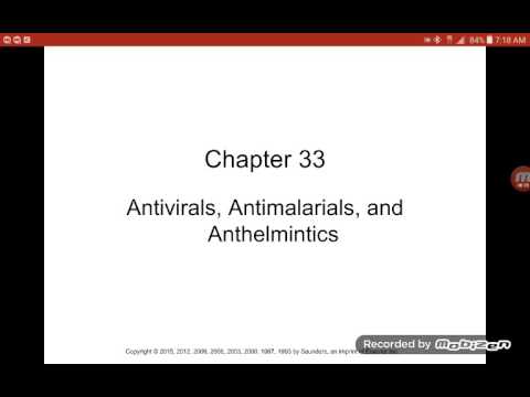 Anthelmintic infection definition