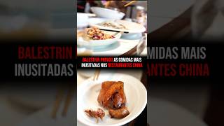 BALESTRIN PROVOU AS COMIDAS MAIS INUSITADAS NA CHINA! #juliobalestrin #comida #china #restaurante