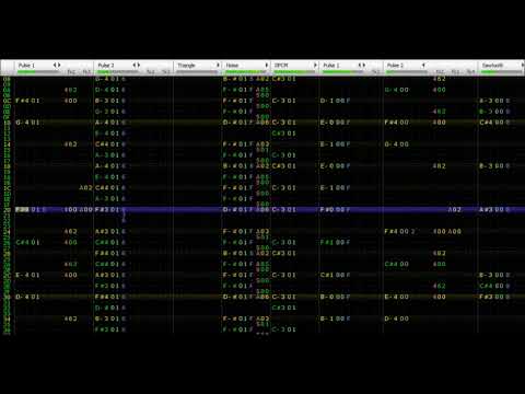 Famitracker VRC6 - Final Fantasy Adventure - Battle 2